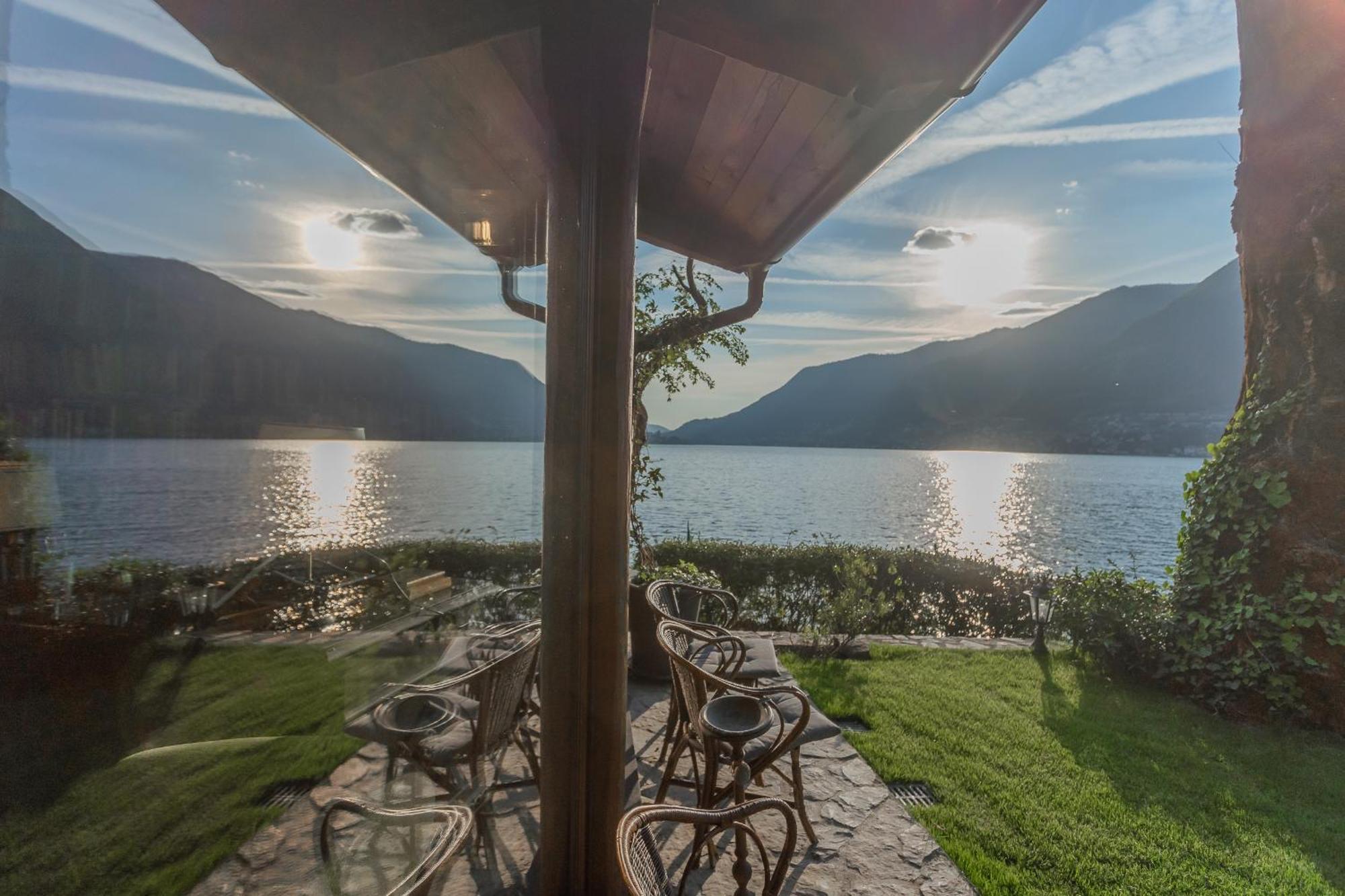 The Writer'S Nest Waterfront Villa By Rent All Como Faggeto Lario Eksteriør bilde