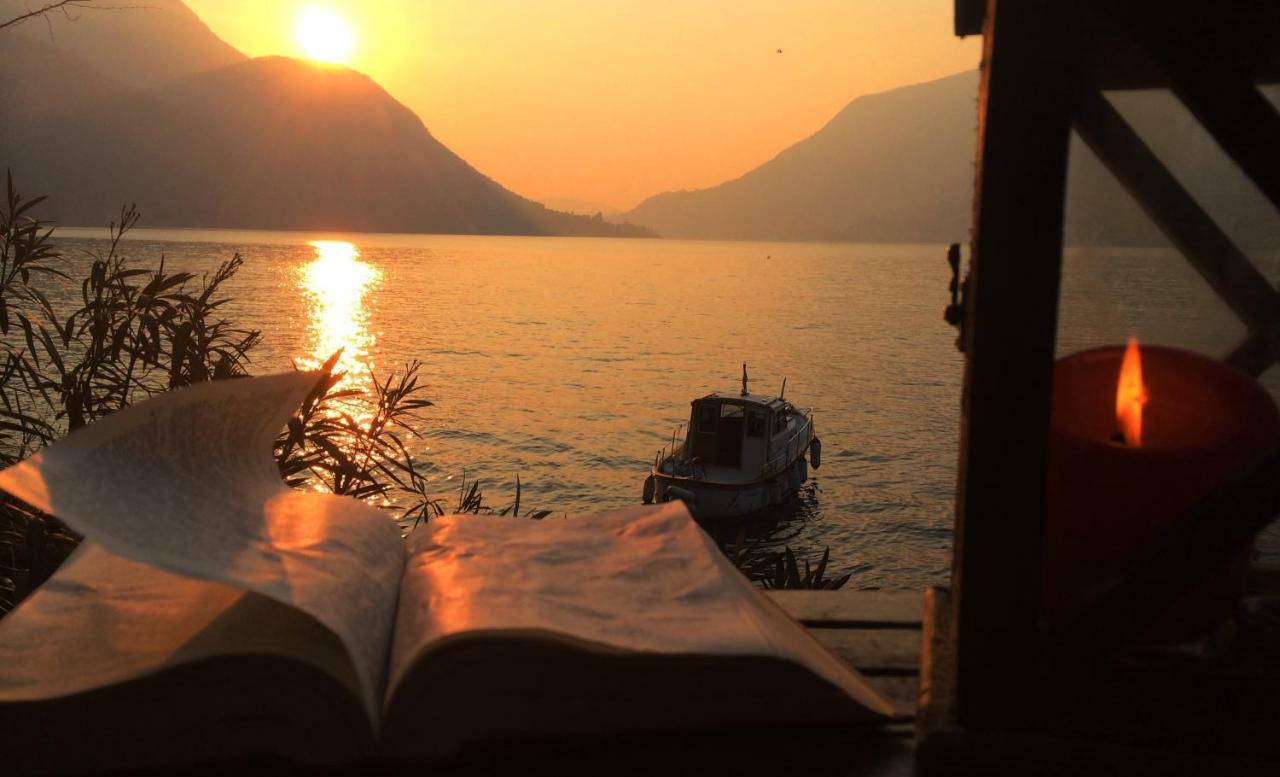 The Writer'S Nest Waterfront Villa By Rent All Como Faggeto Lario Eksteriør bilde