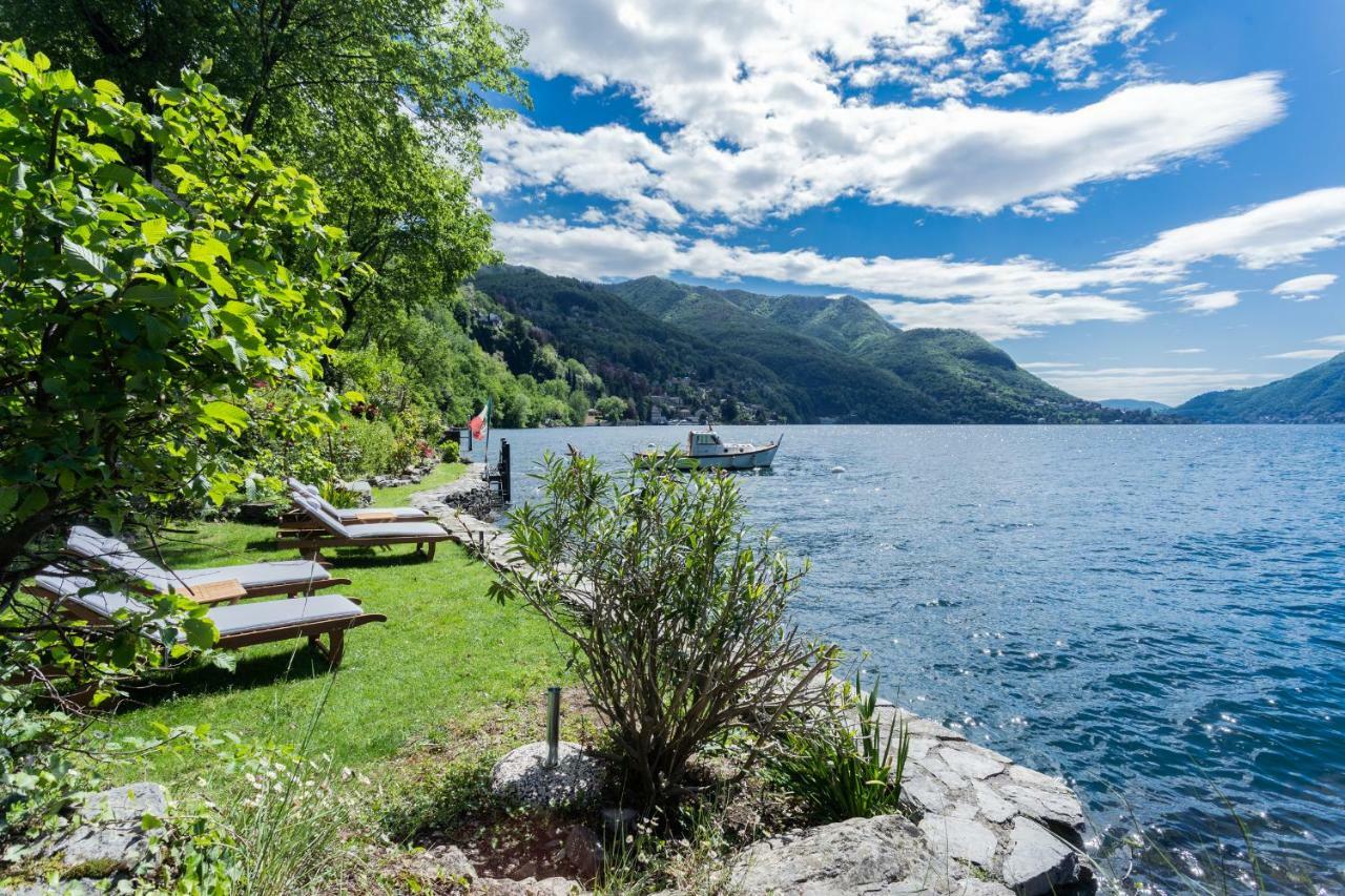 The Writer'S Nest Waterfront Villa By Rent All Como Faggeto Lario Eksteriør bilde