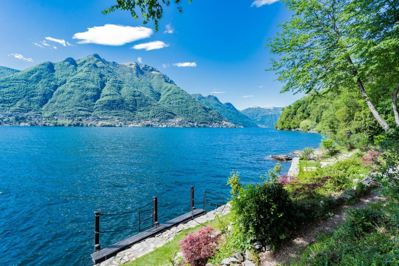 The Writer'S Nest Waterfront Villa By Rent All Como Faggeto Lario Eksteriør bilde