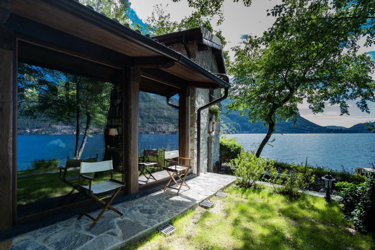 The Writer'S Nest Waterfront Villa By Rent All Como Faggeto Lario Eksteriør bilde