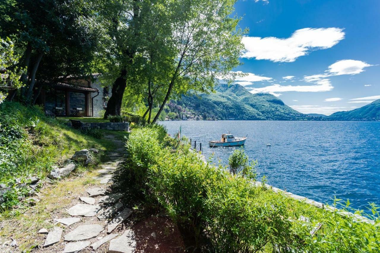The Writer'S Nest Waterfront Villa By Rent All Como Faggeto Lario Eksteriør bilde